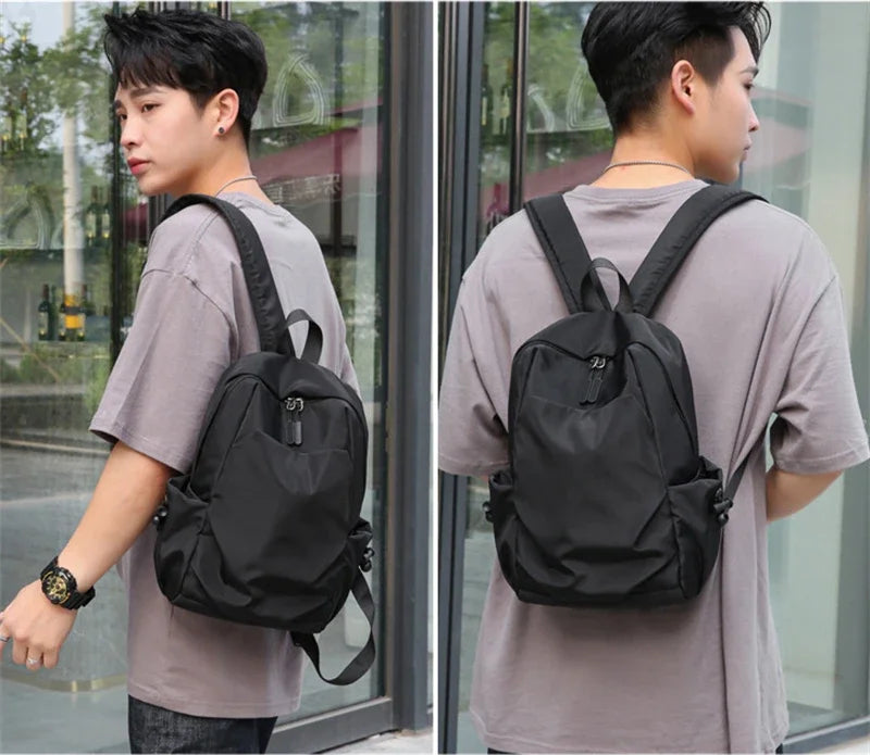 Stylish Mini Men's Backpack | Lightweight Rucksack for Travel & School