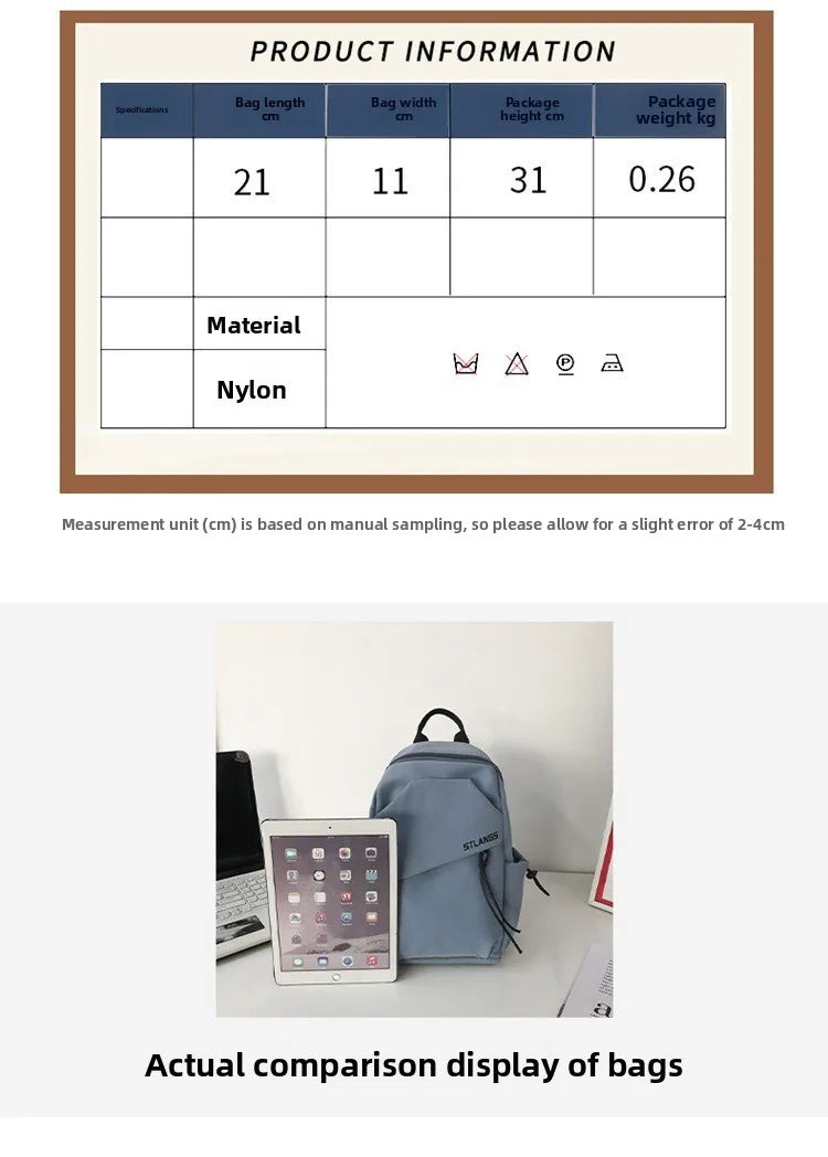 Unisex Korean Style Crossbody Bag | Lightweight & Portable