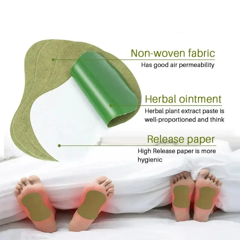 Natural Wormwood Detox Foot Patches | Slimming Foot Detox Pads