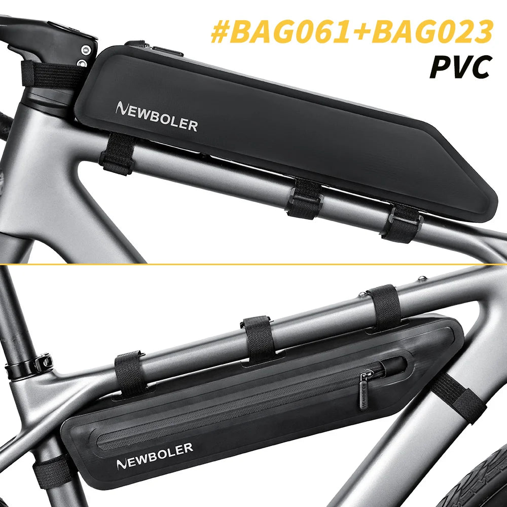 2L Bike Frame Front Tube Bag | Waterproof Cycling Pouch