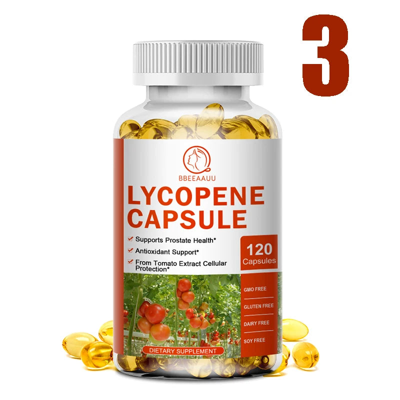 Lycopene Capsules for Prostate and Bladder Health Support