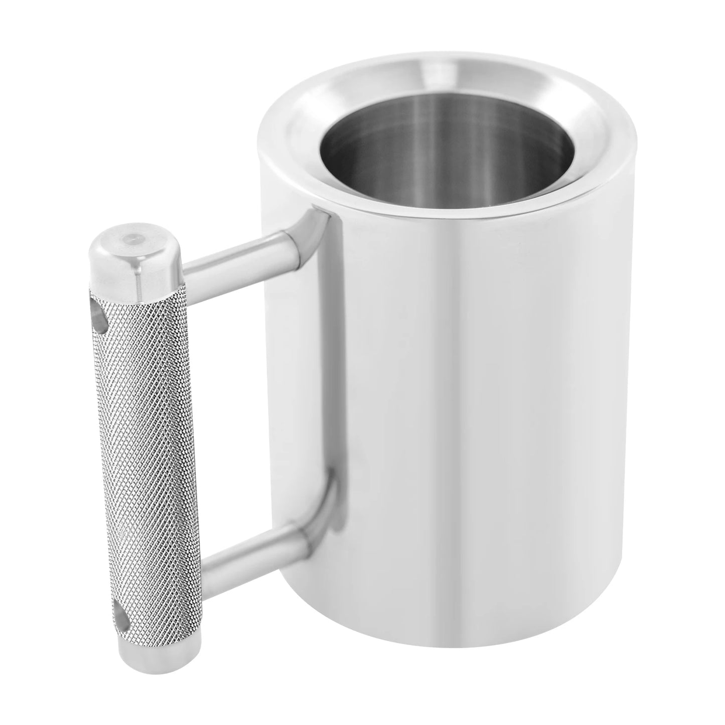 Heavy-Duty Stainless Steel Sports Mug | Fitness Dumbbell Cup