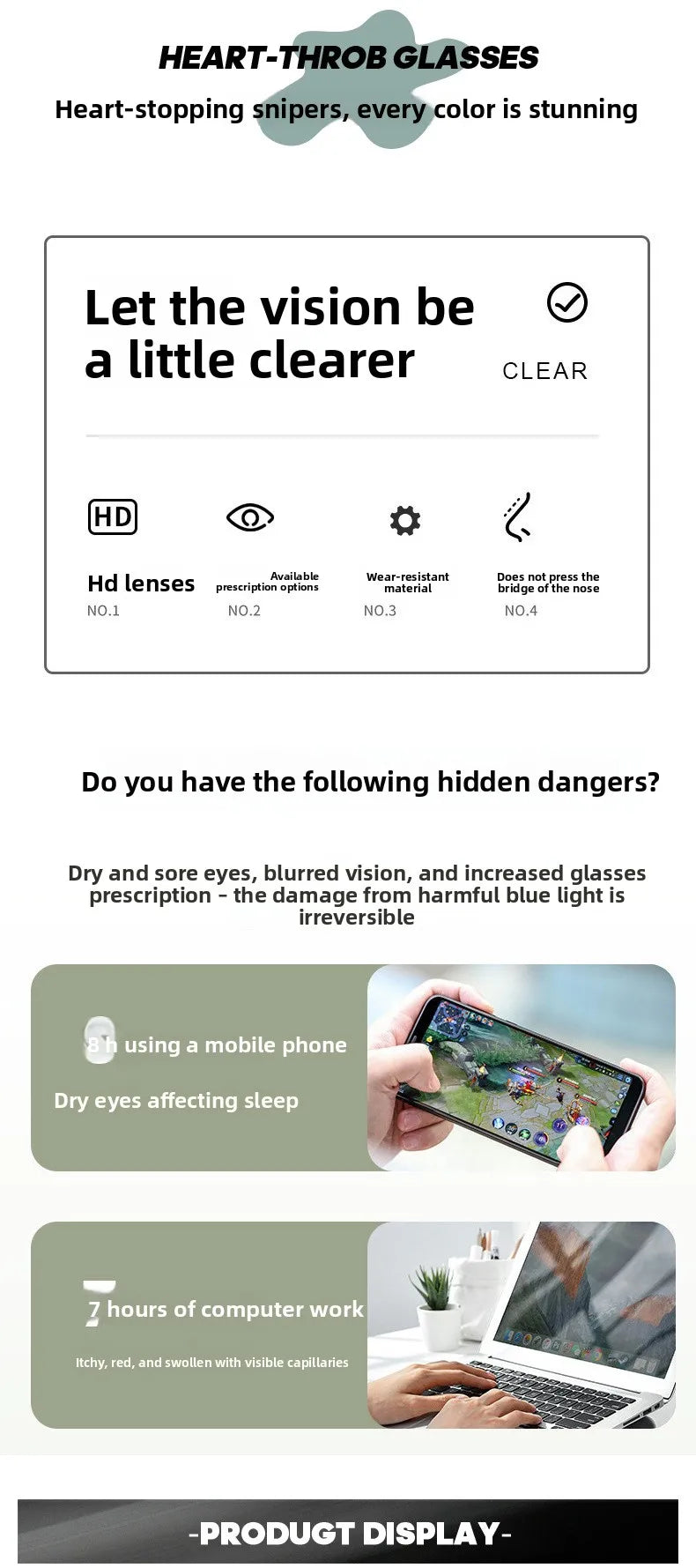 Stylish Women's Cat Eye Anti Blue Light Glasses | Prescription Ready