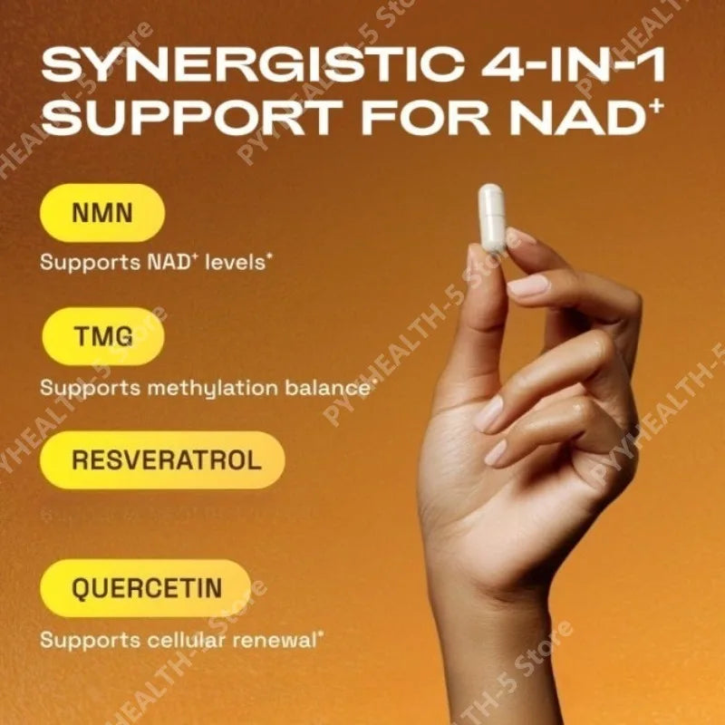Premium NMN 1000 Mg Capsule Supplement for Energy & Vitality