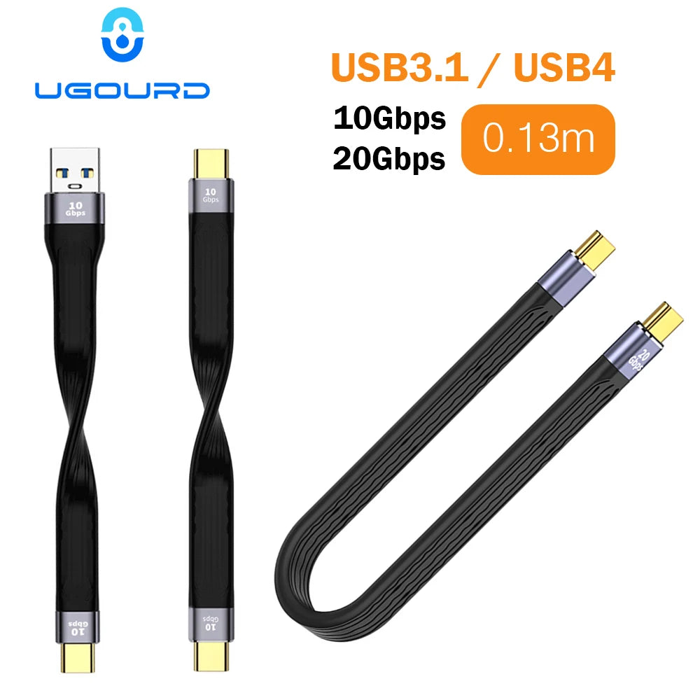 USB 3.1 10Gbps Data Transfer Cable | Fast Charging & High-Speed