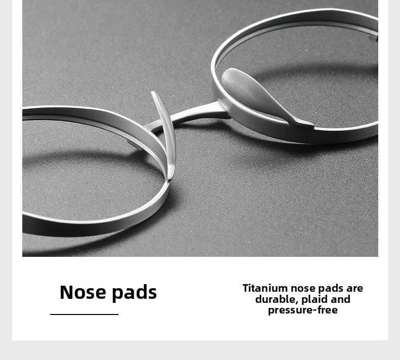 Unisex Pure Titanium Prescription Glasses | Anti Blue Light Eyewear