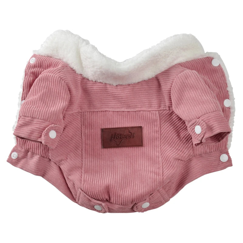 Warm Fleece Jacket for Small Pets | Cozy Autumn Winter Apparel