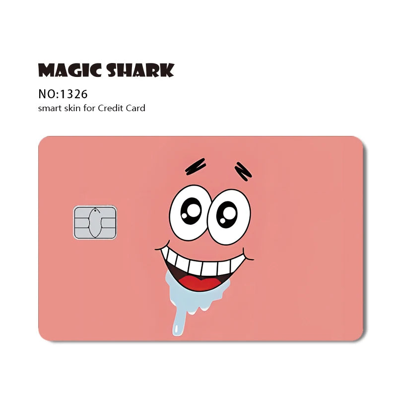Cartoon Waterproof Skin Cover Sticker for Credit and Debit Cards