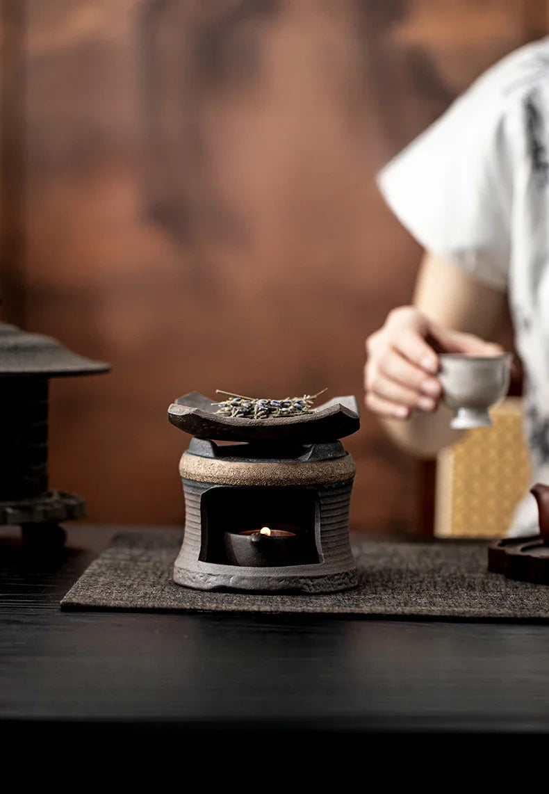 Artisan Ceramic Aroma Diffuser & Wax Warmer | Cozy Ambiance Creator