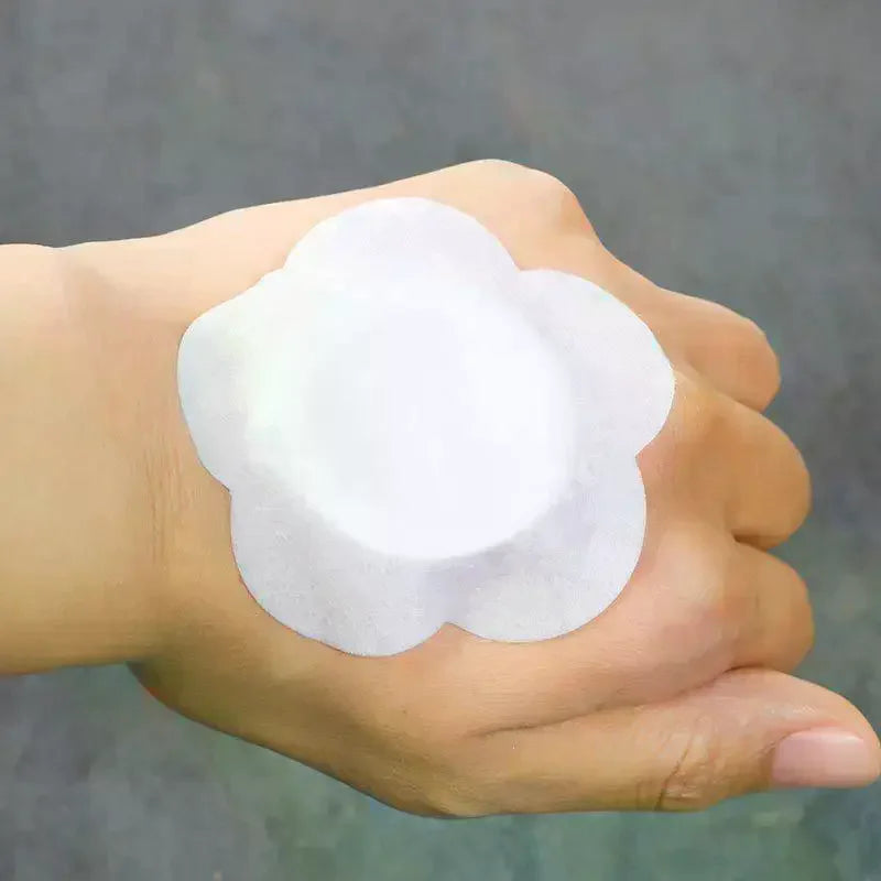 50pcs Disposable Castor Oil Pack Stickers | Hypoallergenic Belly Button Protectors