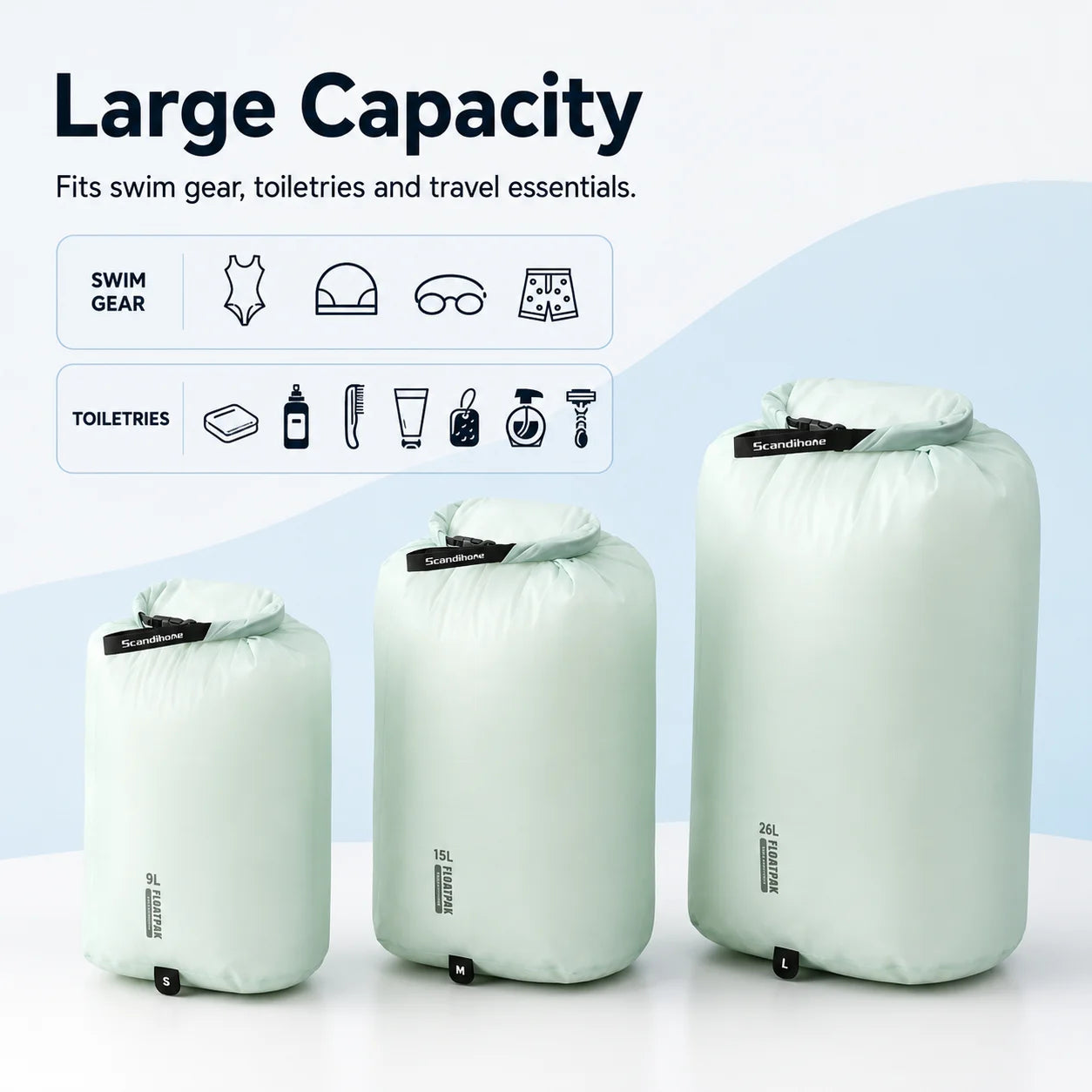 Ultralight Waterproof Dry Bag | Perfect Travel Storage Solution