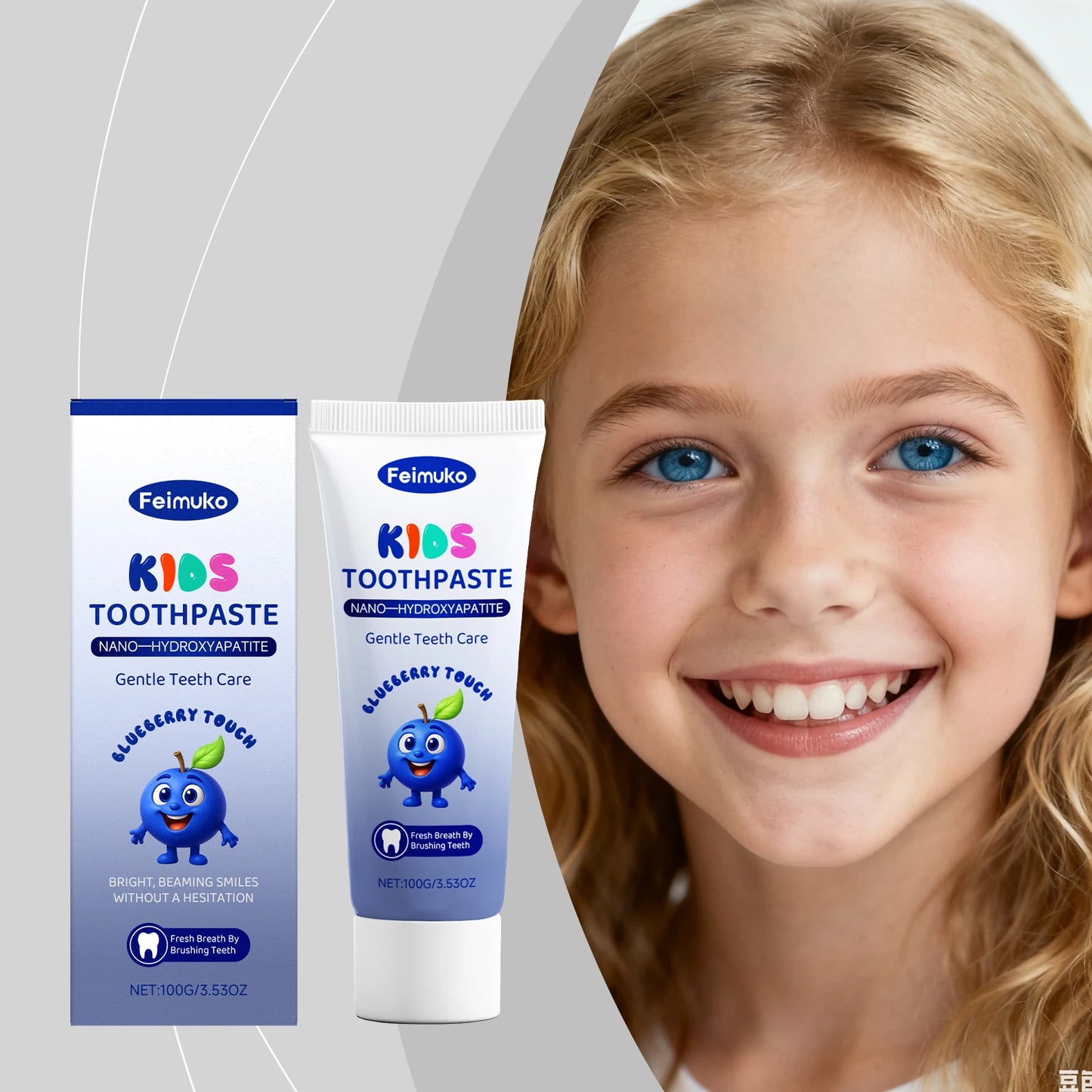 Kids Low-Fluoride Toothpaste | Gentle Daily Oral Care for Children