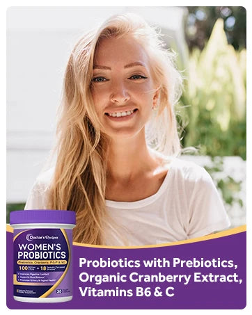 Daily Women's Probiotic Supplement | 60 Caps for Gut Health