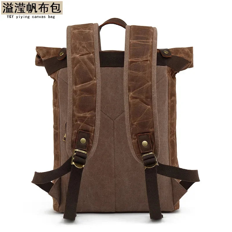 Luxury Vintage Canvas Backpacks | Waterproof Rucksacks for Men
