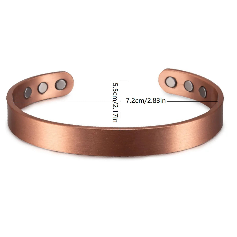 Unisex Vintage Healing Jewelry | Celtic Knot Magnetic Bracelet Set