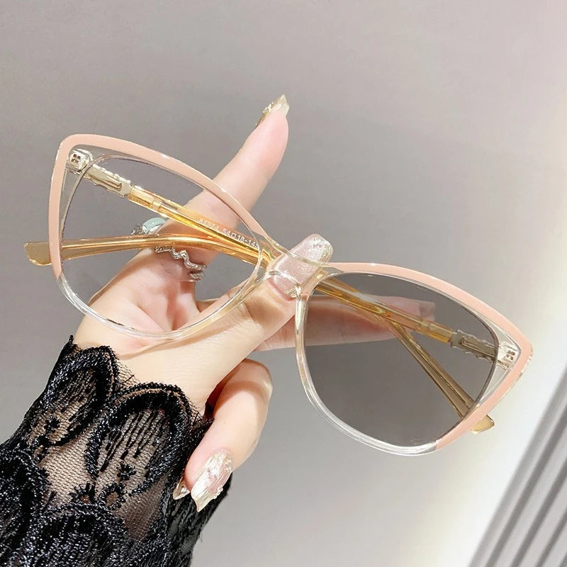 High Definition Anti Blue Light Cat Eye Glasses | Stylish Eye Protection