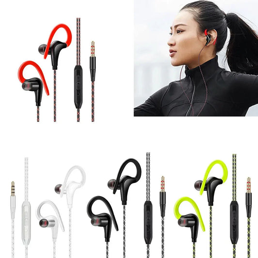 Wired In-Ear Waterproof Sport Earphones | High Definition Sound