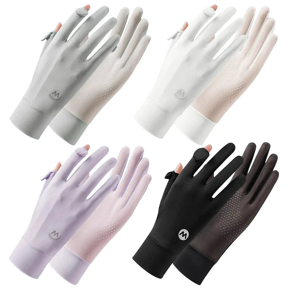 Women’s UV Sun Protection Gloves | Breathable Touchscreen Gloves
