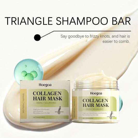 Collagen Ginger Hair Mask for Frizz Control & Deep Conditioning