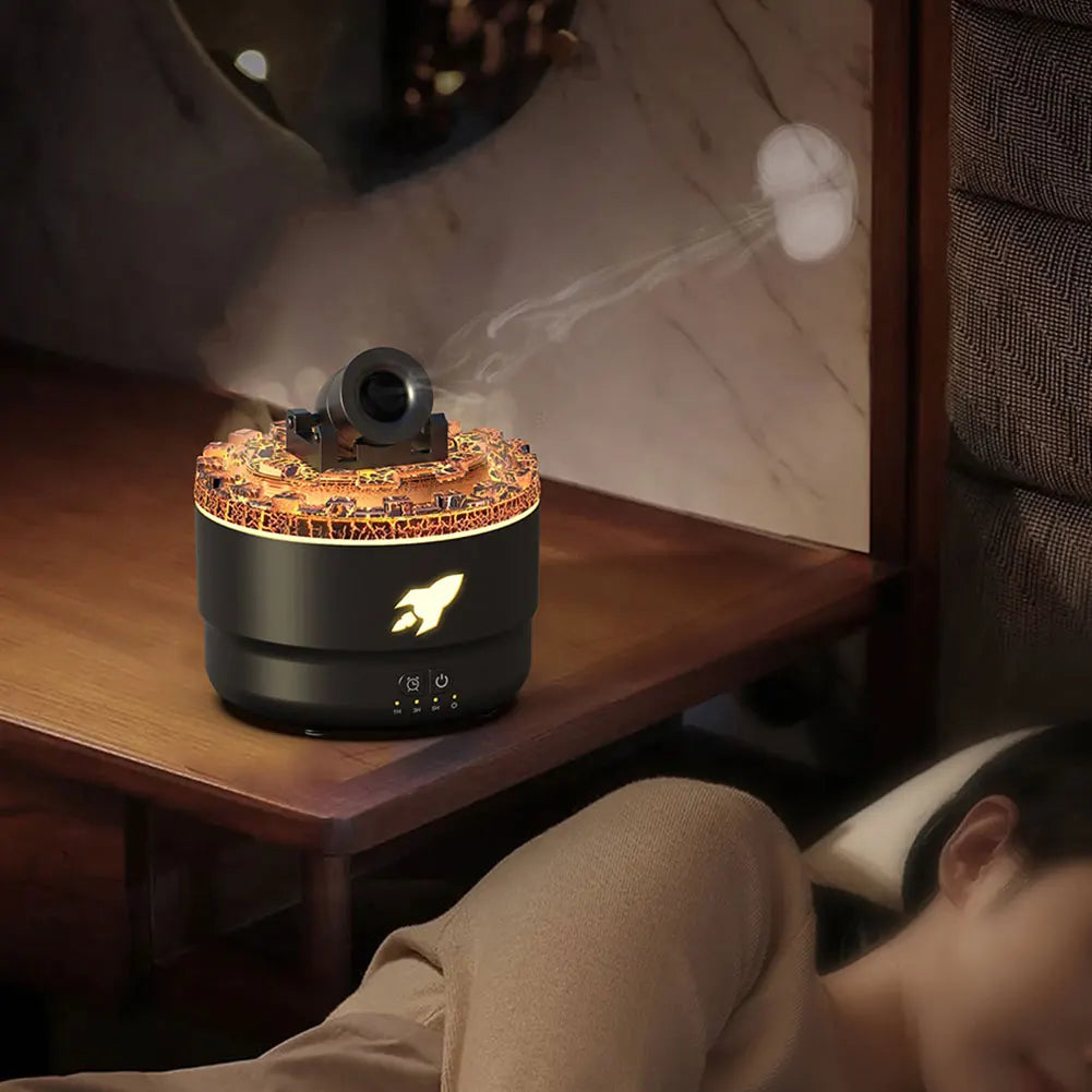 Volcanic Crack Air Humidifier & Aroma Diffuser | Relaxing Ambiance