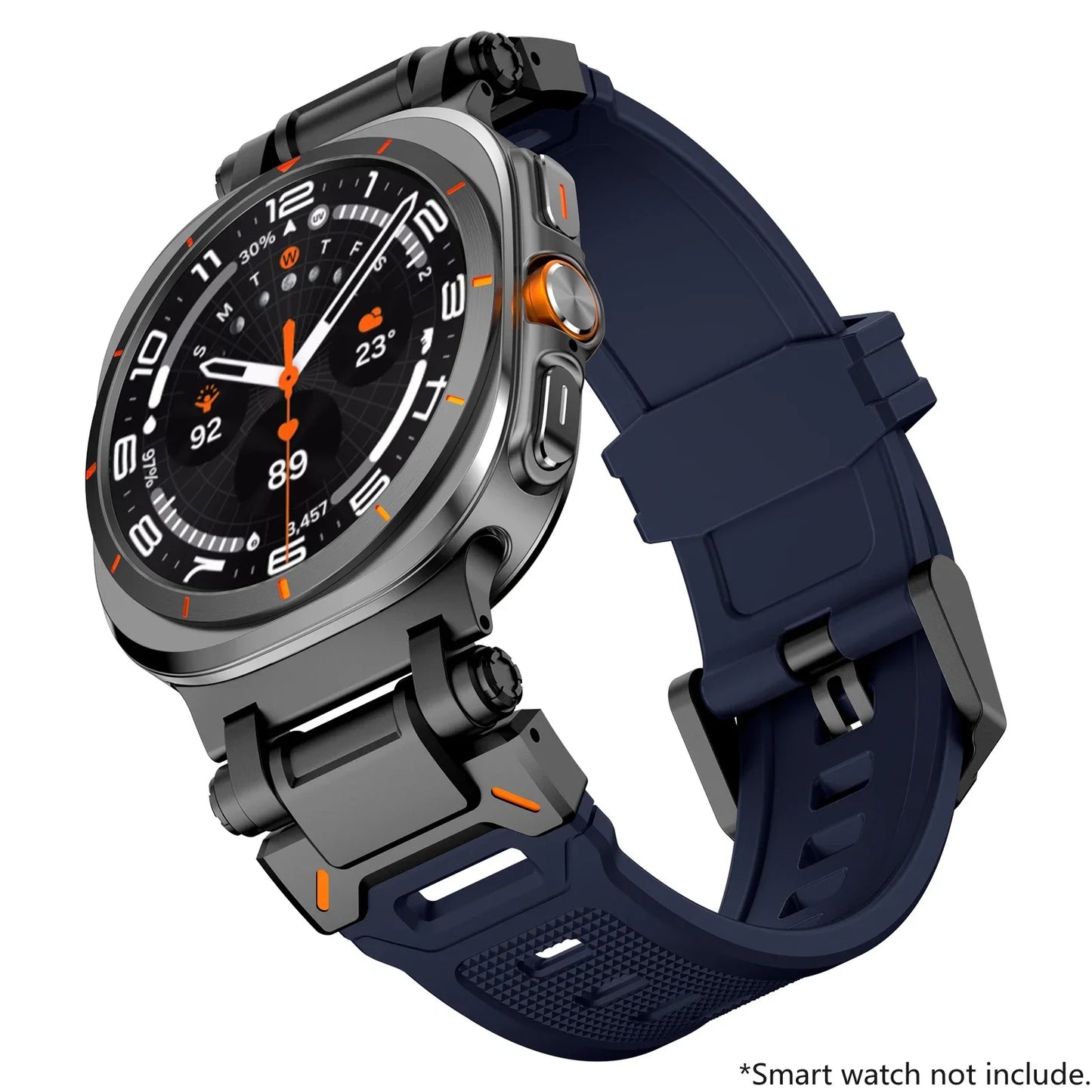 Luxury Rubber Strap for Galaxy Watches | Sporty & Comfortable Band