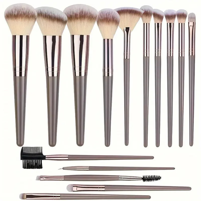 Professional Makeup Brush Set | Fluffy Foundation & Blending Tools