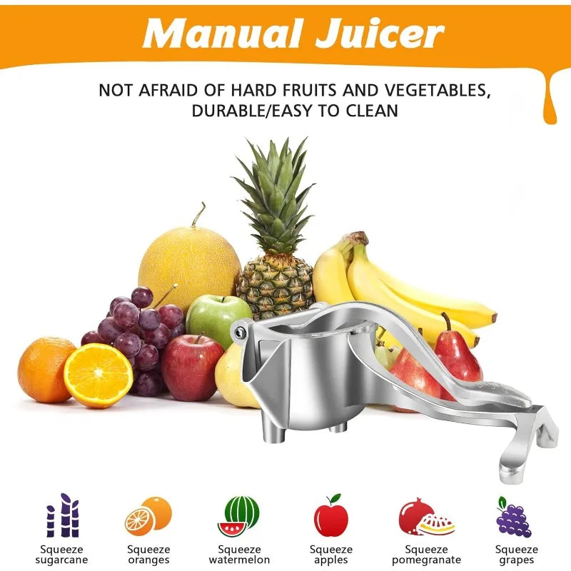Heavy Duty Manual Citrus Juicer | Premium Fruit Juice Squeezer