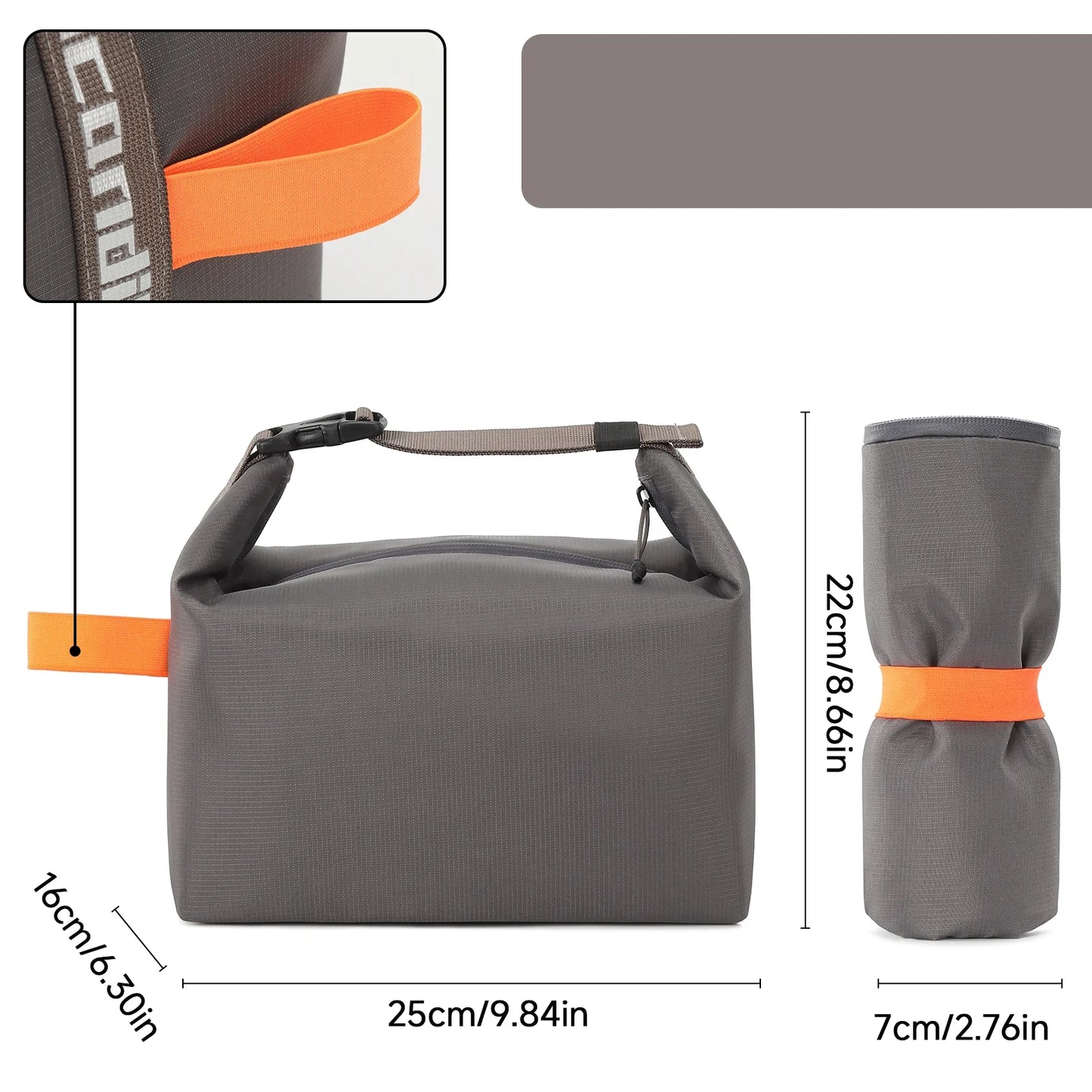Insulated Portable Lunch Bag | Perfect for Meals on-the-Go