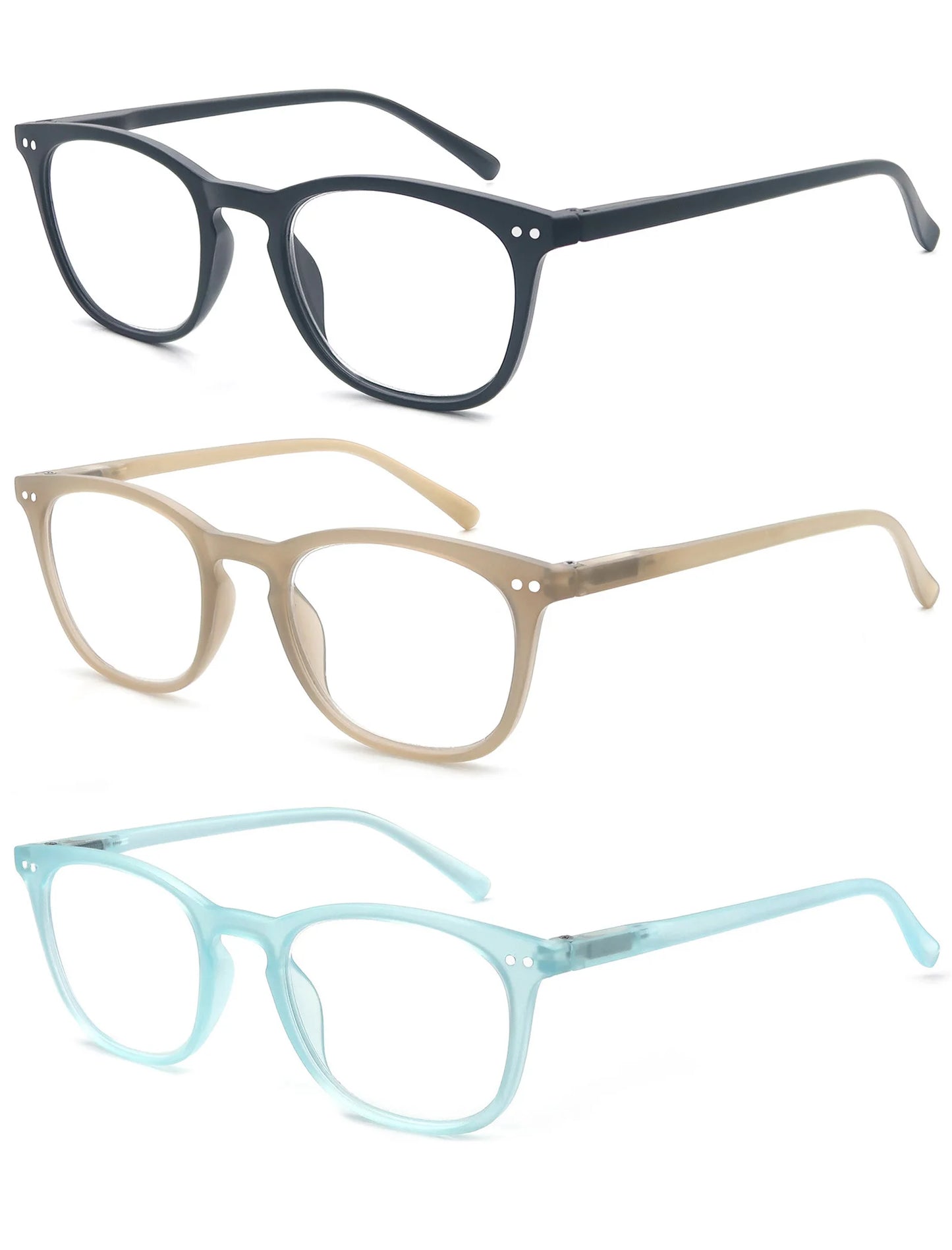 Colorful Round Frame Reading Glasses | Comfortable & Stylish