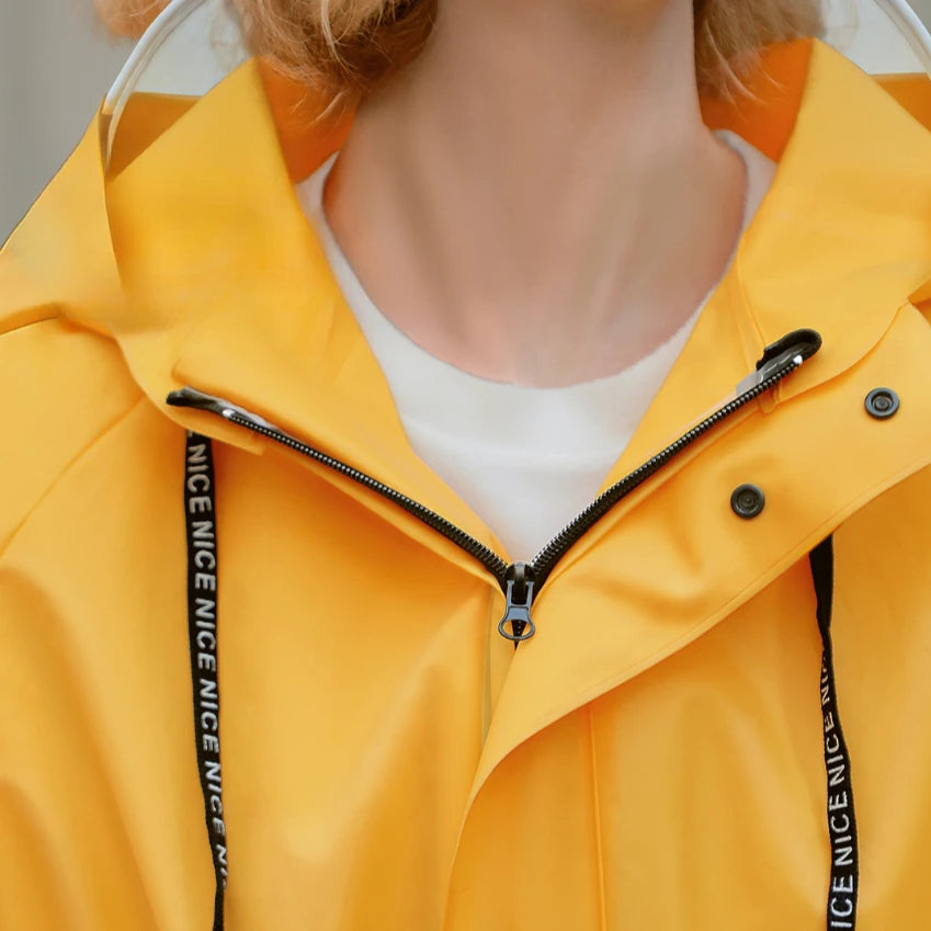 Lightweight Waterproof Hooded Raincoat for Adults | Outdoor Essential