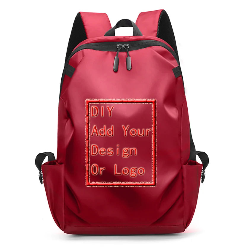 Cute Waterproof Men's Business Laptop Backpack with Cat Print