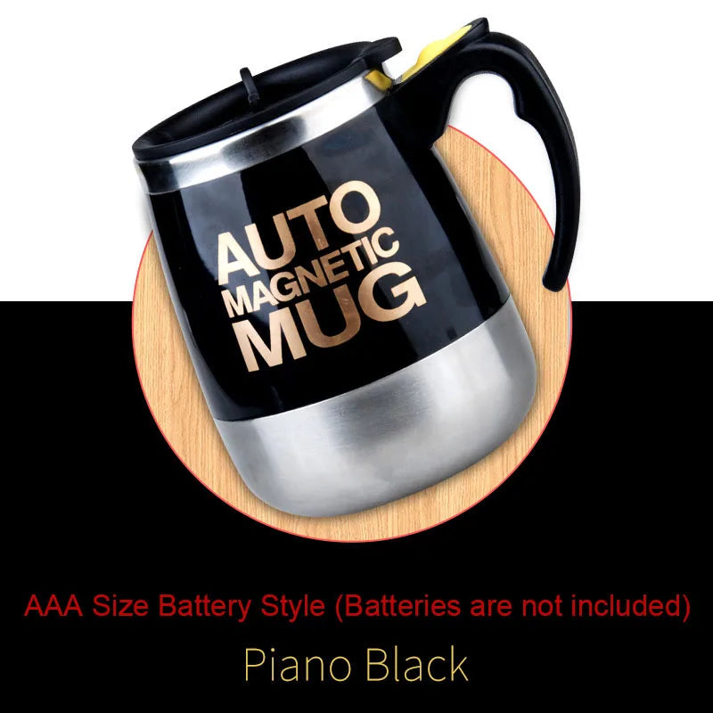 Taza eléctrica autoagitadora | Mezclador inteligente para café y leche