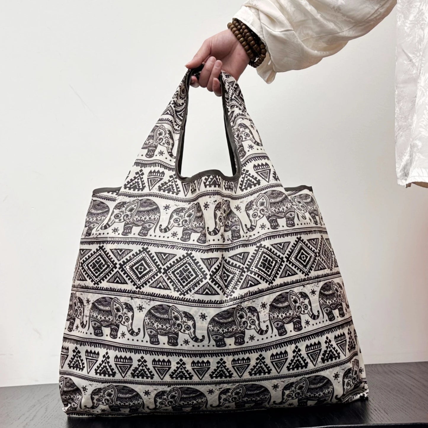 Bolso de Hombro de Gran Capacidad | Bandolera Ligera y Plegable