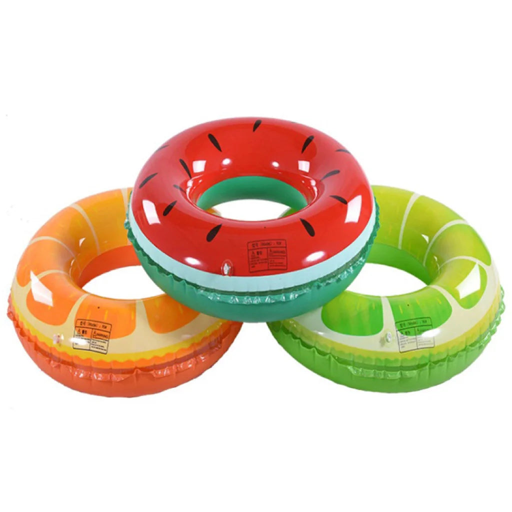Watermelon Swim Ring Inflatable Float | Summer Fun Pool Accessory