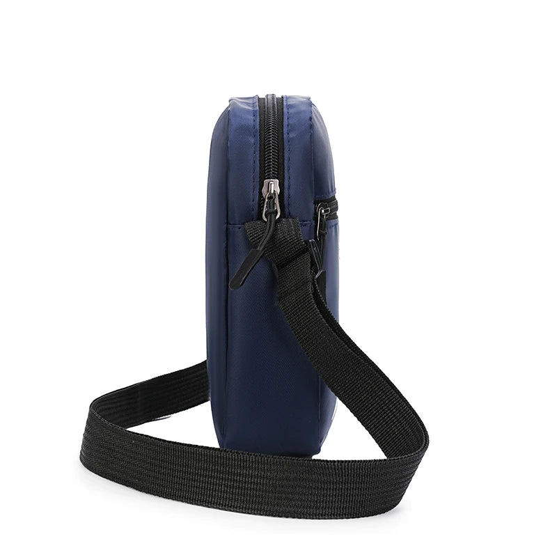 Men's Casual Oxford Crossbody Bag | Stylish Adjustable Travel Pouch