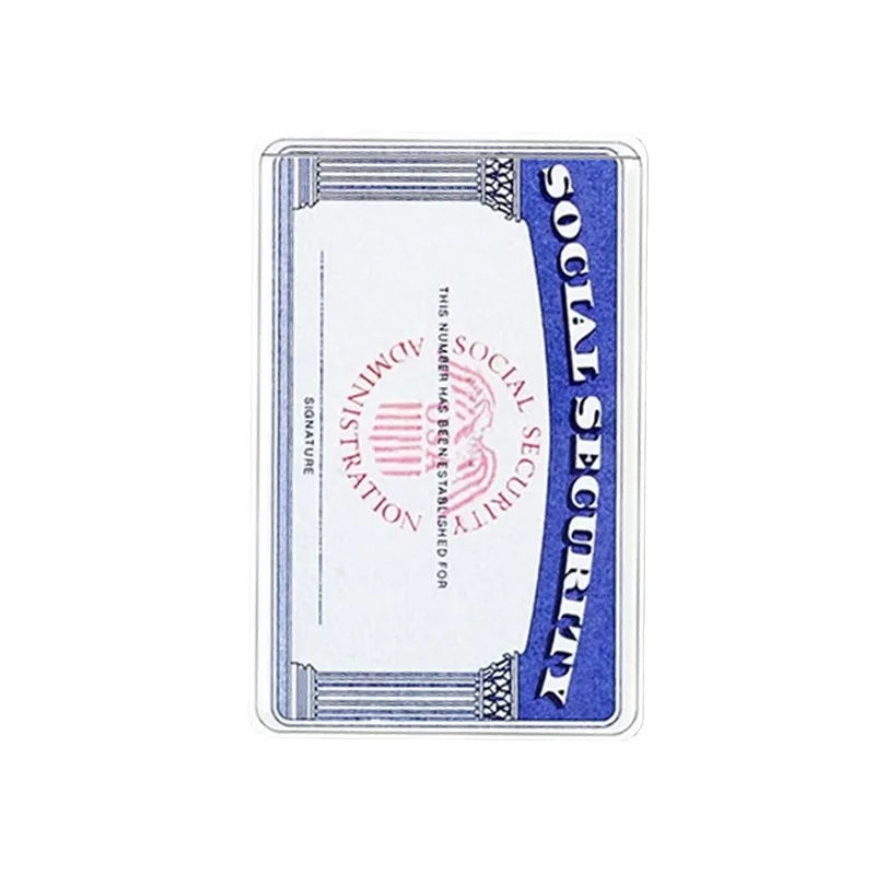 Waterproof Social Security Card Holder | Durable & Portable Protection