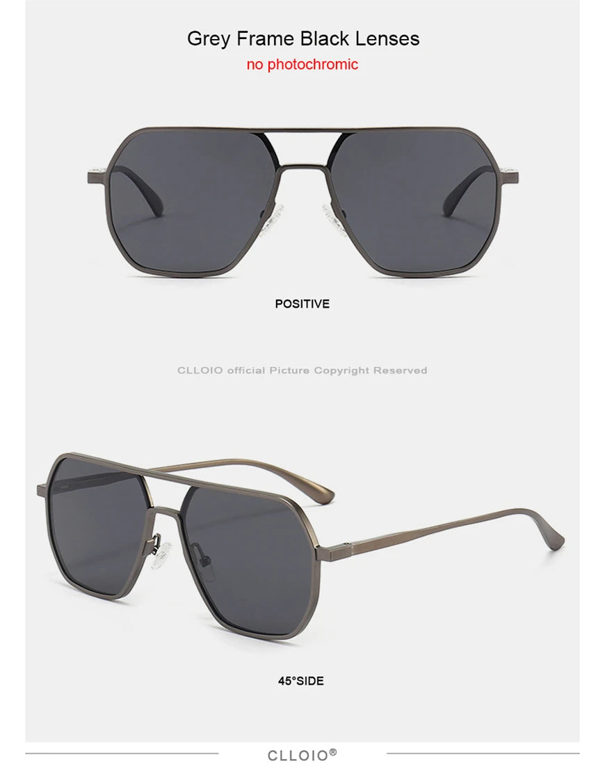 Fashionable Photochromic Polarized Sunglasses for Men & Women