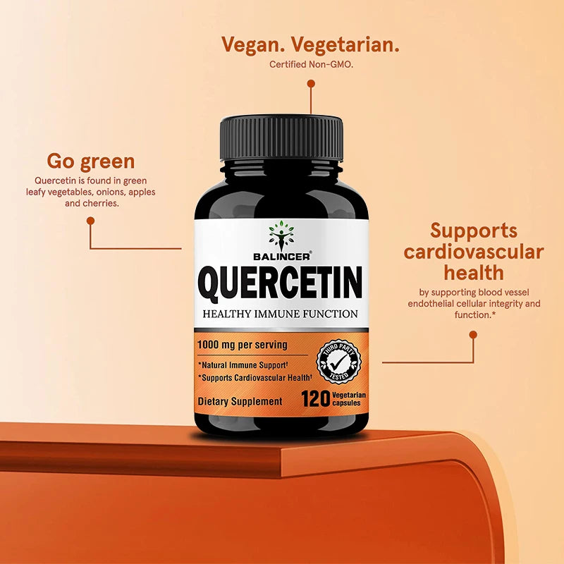 Quercetin Extract 1000mg | Immune & Respiratory Support Capsules