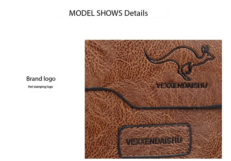 Stylish PU Leather Business Shoulder Bag | Ideal for Professionals