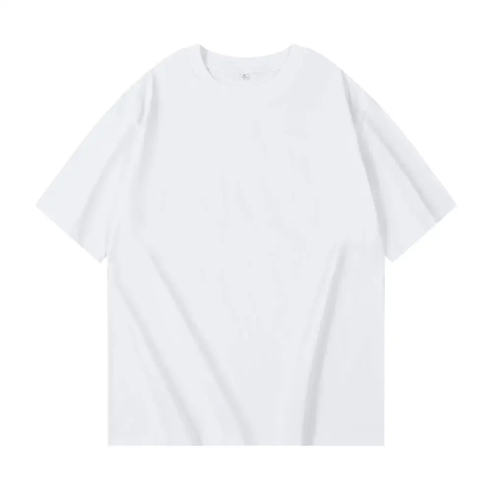 Men's Oversized Heavyweight T-Shirt | Casual Solid Color Tee