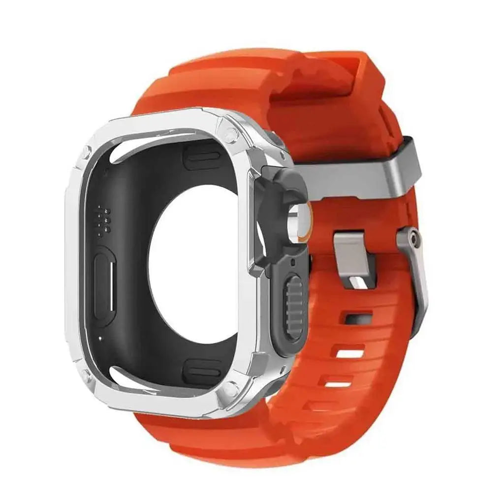 Waterproof Silicone Strap and Case for Smartwatches | Durable & Stylish