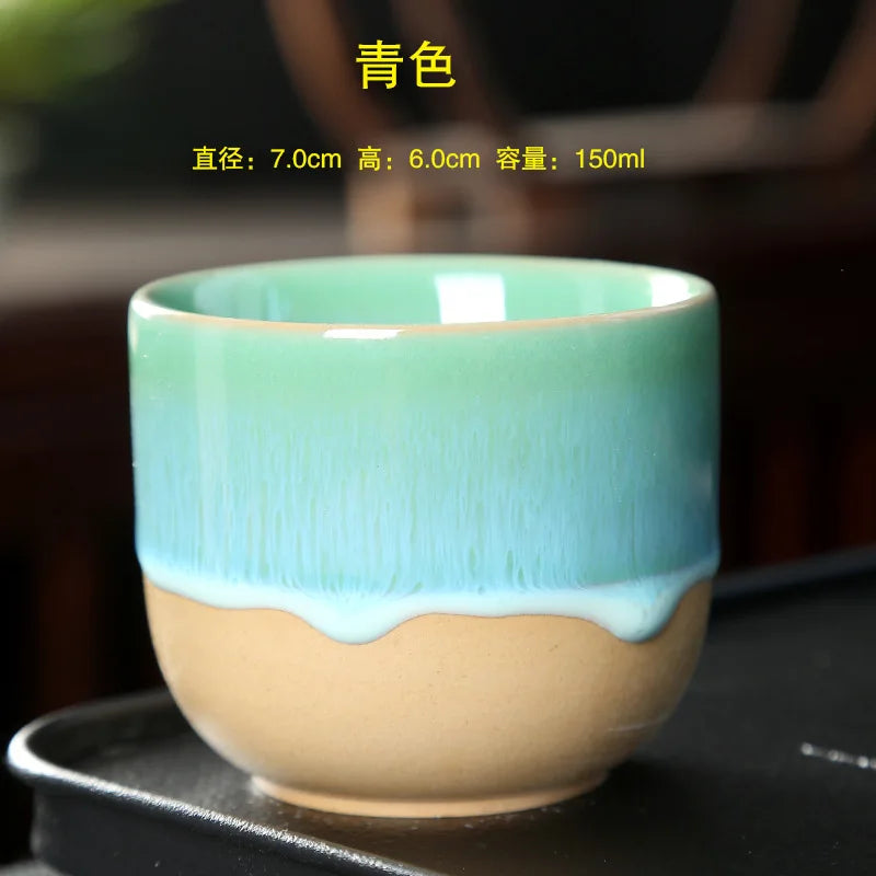 Ceramic Tea Cups Set for Traditional Kung Fu Tea Experience