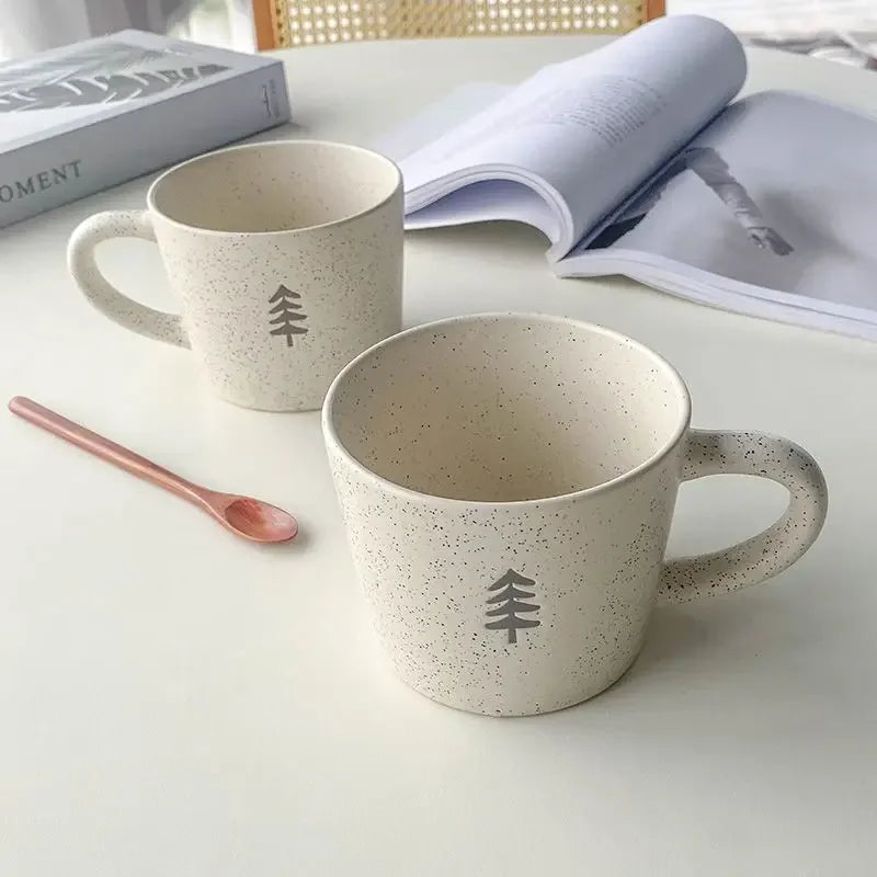 Kawaii Japanese Ceramic Mug | Cute Coffee & Tea Cup for Gifts