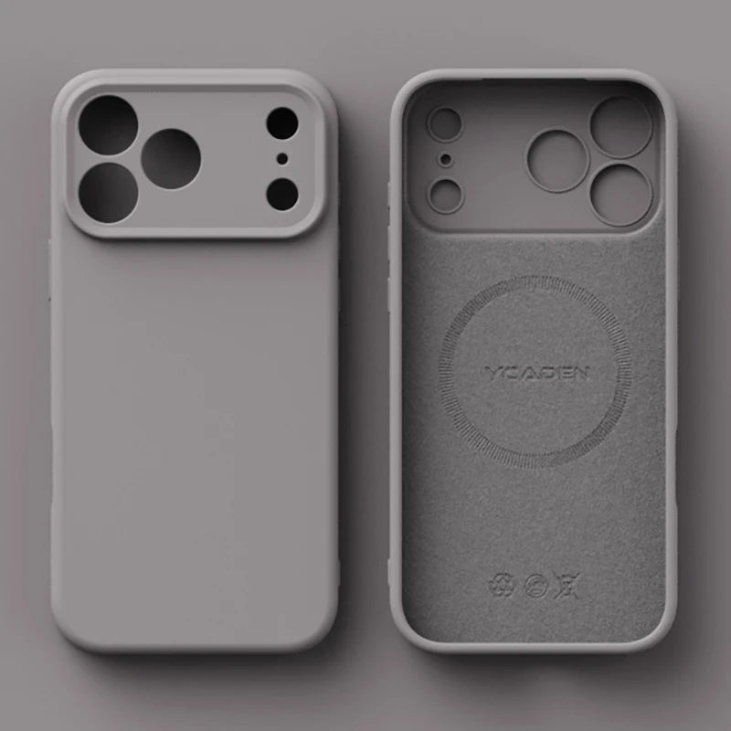 Silicone Magnetic Phone Case for iPhone | Shockproof & Sleek