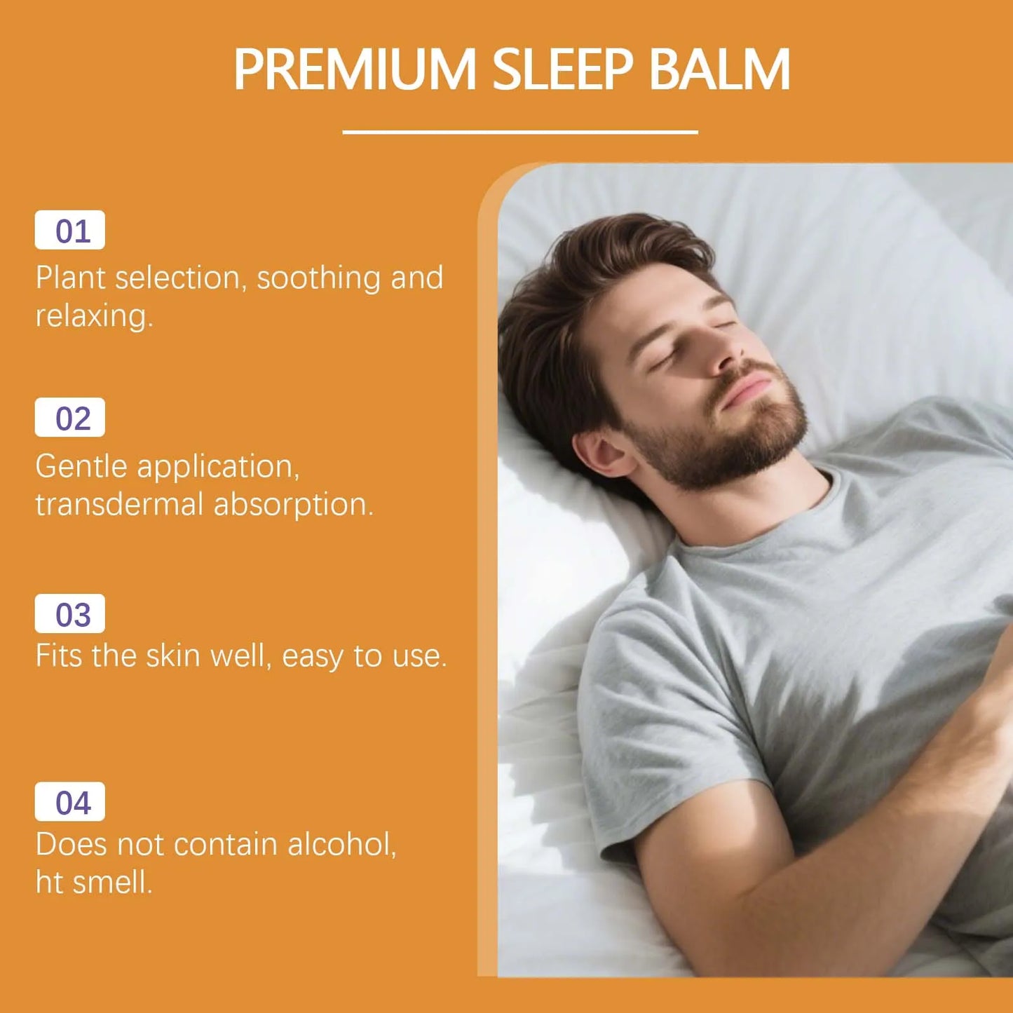 Stress Relief Sleep Aid Patch | Improve Sleep Quality & Reduce Anxiety