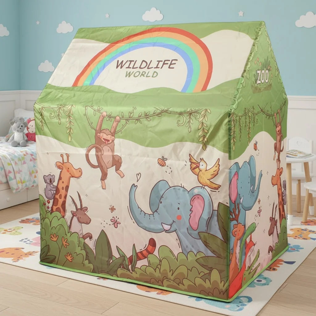 Children's Fun Toy Castle Tent | Portable Playhouse for Kids