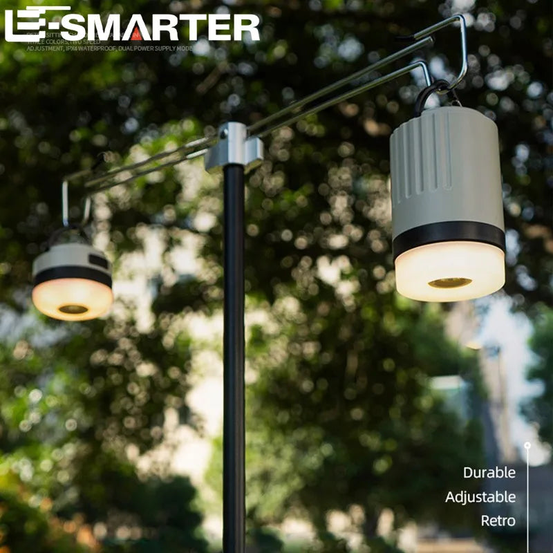 Linterna de camping LED recargable | Luz de emergencia portátil