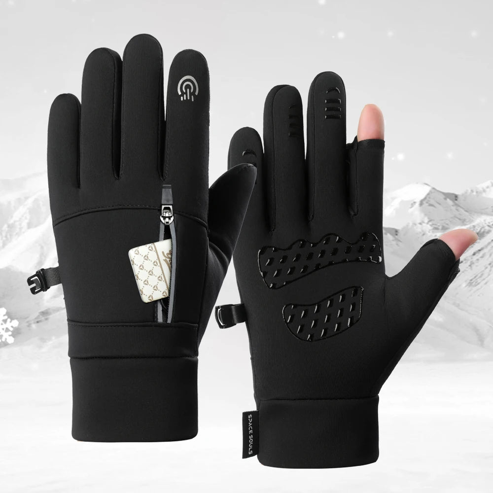 Unisex Winter Touchscreen Gloves | Warm & Windproof Ski Gear