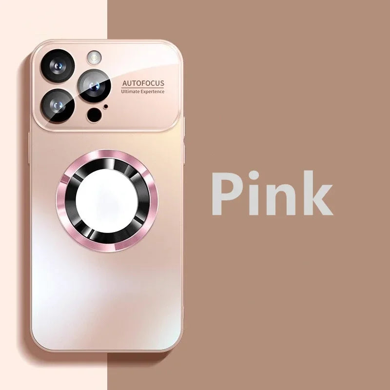Titanium Metallic Matte Case for iPhone | Premium Camera Protection