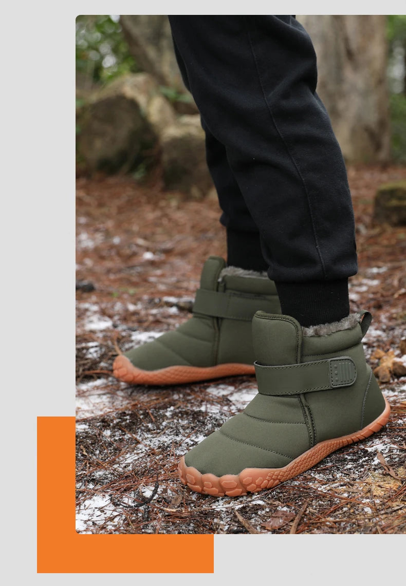 Kids Waterproof Snow Boots | Comfortable & Warm Fur Lined Boots